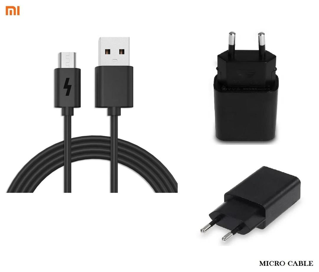 Xiaomi 18W Fast Charger with Built-in Micro USB Cable | Quick Charging Adapter