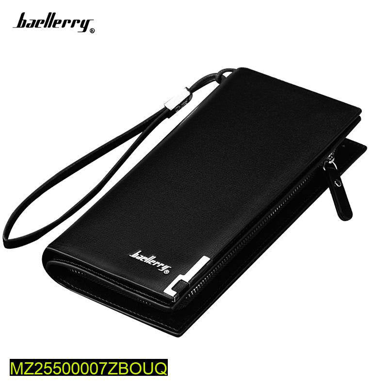 Men's & Women's PU Leather Long Wallet – 13-Pocket Organizer