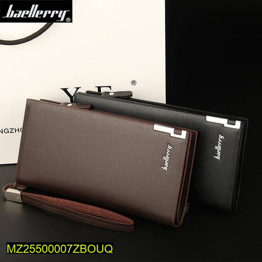Men's & Women's PU Leather Long Wallet – 13-Pocket Organizer
